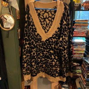 Cheetah Print Sweater